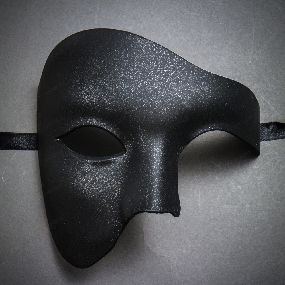 Phantom Venetian Masquerade Half Face Party Mask